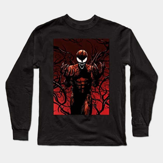 Carnage Long Sleeve T-Shirt by AHTESSAM